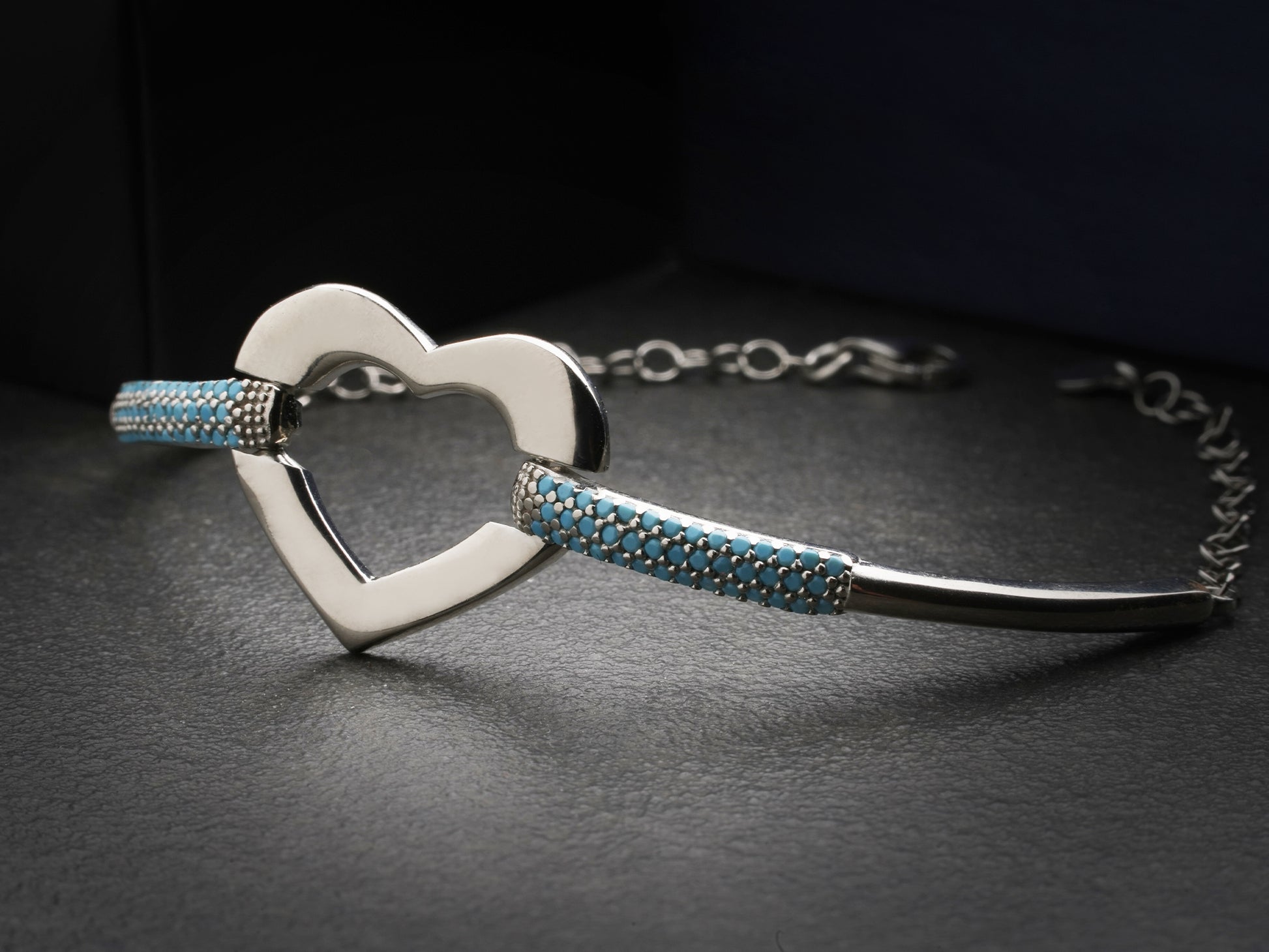 Andromeda Heart Bracelet