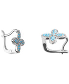 Azure Blossom Earrings