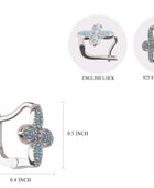 Azure Blossom Earrings