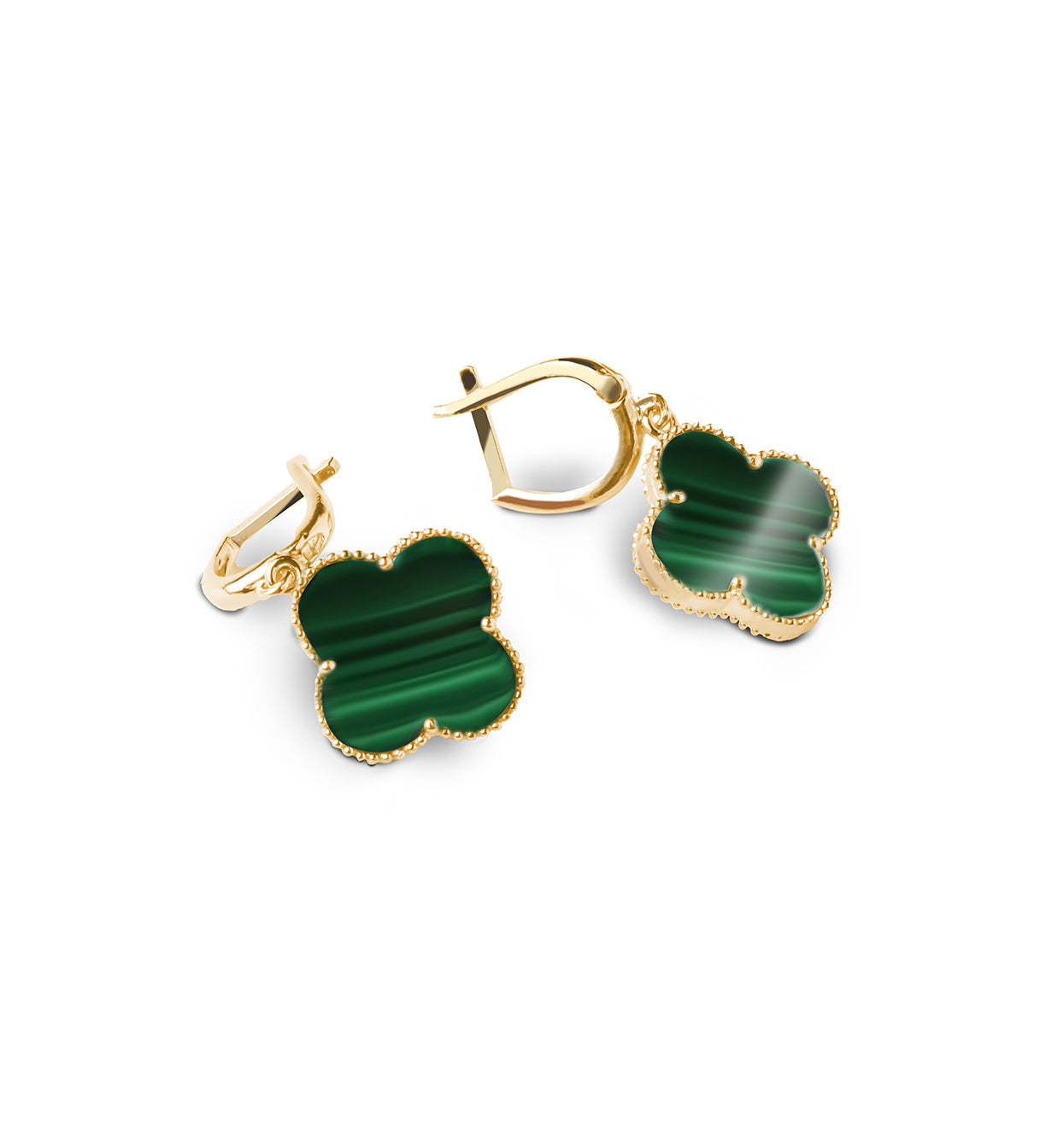 Van cleef online earrings green