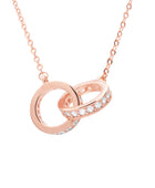 Hydra Double Circled Necklace